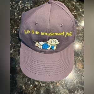 Vintage Rugrats Hat Cap Tommy Nickelodeon Cartoon Youth Kids Boys Girls‎ 90s